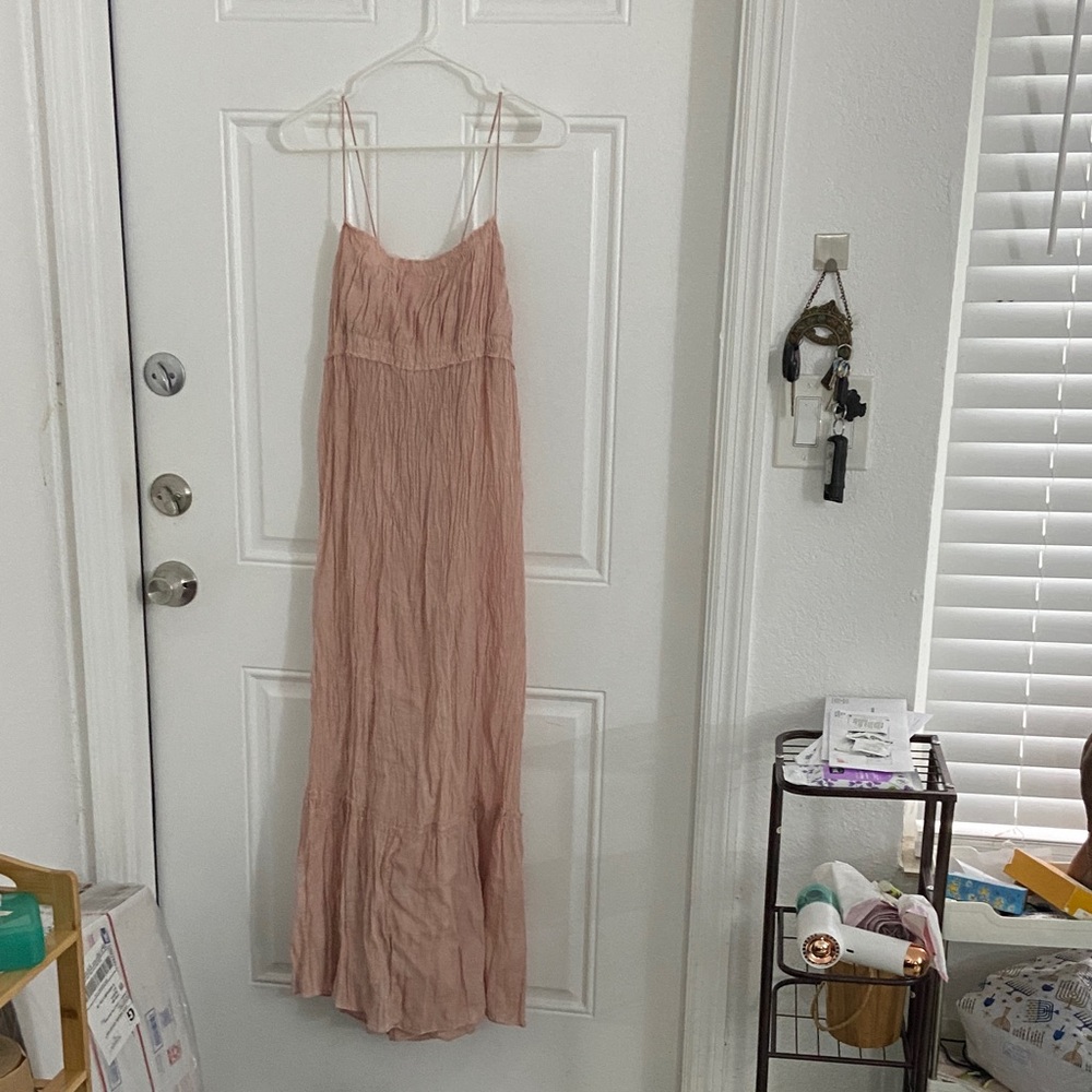 Zara Light Pink Maxi Dress